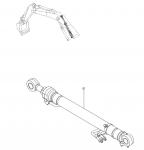 Belparts Excavator Hydraulic EX270-5 EX270LC-5 EX280LCH-5 Boom Arm Bucket