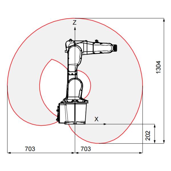 Abb Irb 120 Robotic Arms load 7kg 6 Axis For Abb Smart Actuators