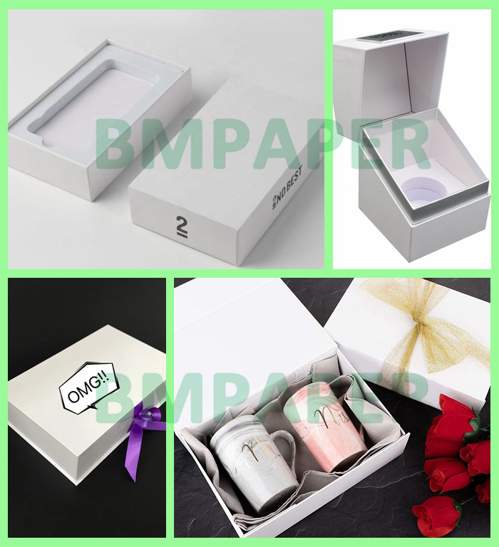 1.5mm 2mm Bleached White Cellulose Board Sheet For Phone Boxes 70 x 100cm