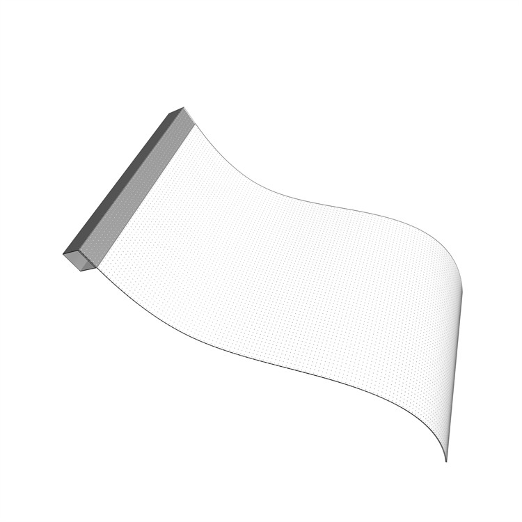 DC5V P8 Flexible Transparent LED Screen For Window And Glass