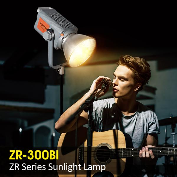Yidoblo 300W 2700K-6500K Full-color RGBW LED Professional Photography Light for Video Studio Live Streaming Fill Light