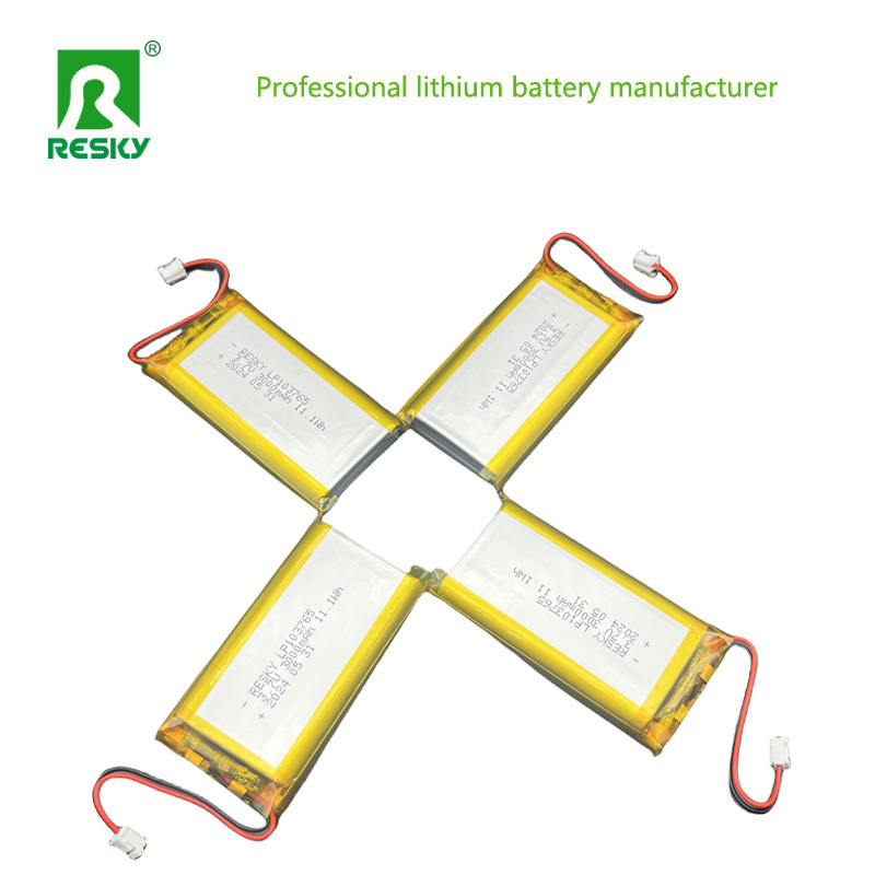 Lithium Polymer Battery Cell 103765 3.7V 3000mAh 11.1wh Small Digital Product