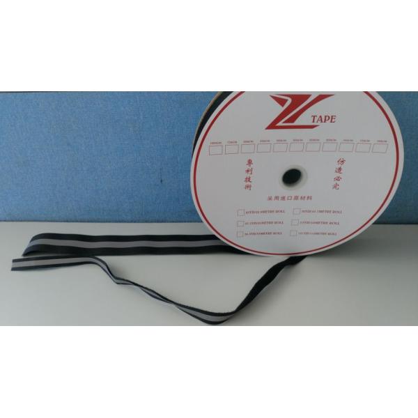 Logo Print Nylon Hook And Loop Fastener Straps With Reflective Material
