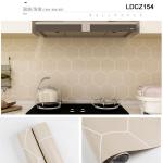 Modern Design Style Self-Adhesive Vinyl Wallpaper Sticker for Bathroom Wall
