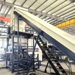 PP PE Waste Film Recycling Machine Film Washing Machine 1000kg/Hr