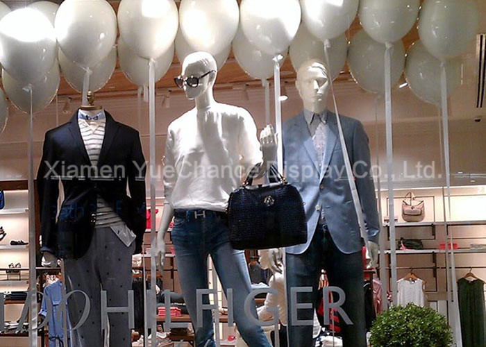 Visual Merchandising Fiberglass White Balloons , Fiberglass Hard Balloons For Advertising