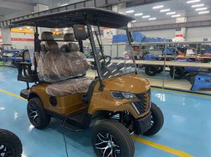 Wholesale 4 Seater Golf Car Cart Golf Buggy 72V Lithium Golf Electric Street Legal Cart Grill Front With Headlights from china suppliers
