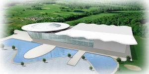 Wholesale Banquet Hall Agricultural Steel Framed Buildings With Alkyd Grey Paint from china suppliers