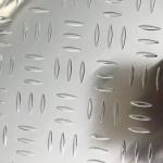 Five Bars Embossed Aluminum Sheet 1050 Checkered Aluminum Sheet Custom
