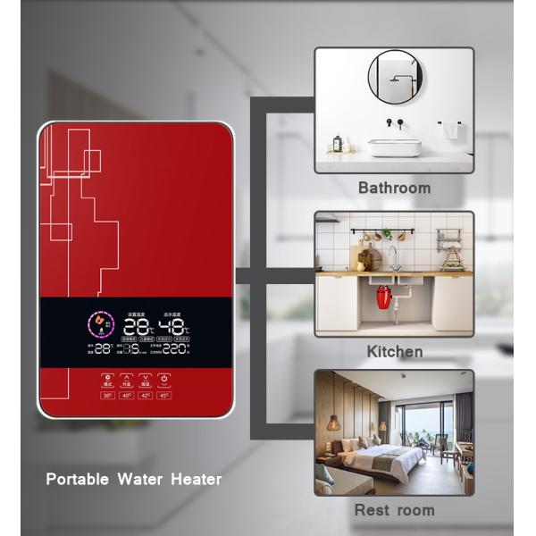 Portable 7KW Bathroom Water Heater Stainless Steel Hot Water Heater