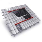 Industrial Silver Aluminum Slotted Rail For Solar Energy System Roof Ground
