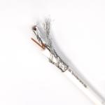 AL Foil Shielded RG11 30V Insulated Coaxial Cable , 1.63mm RG11 Coaxial Cable