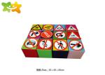 Shopping Mall Soft Foam Play Equipment Digital Block Toys Space Saving