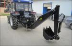 Color Customized Agriculture Farm Tractors , 4x4 40 HP Tractor With Loader