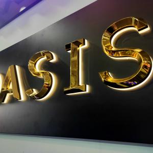 Wholesale 3d Illuminated Outdoor Sign Stainless Steel Led Letter Sign Backlit Halo Lit Channel Letter from china suppliers