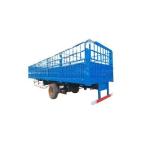 High Side Wall Stake Style Animal Transport Fence Cargo Semi Trailer With Air