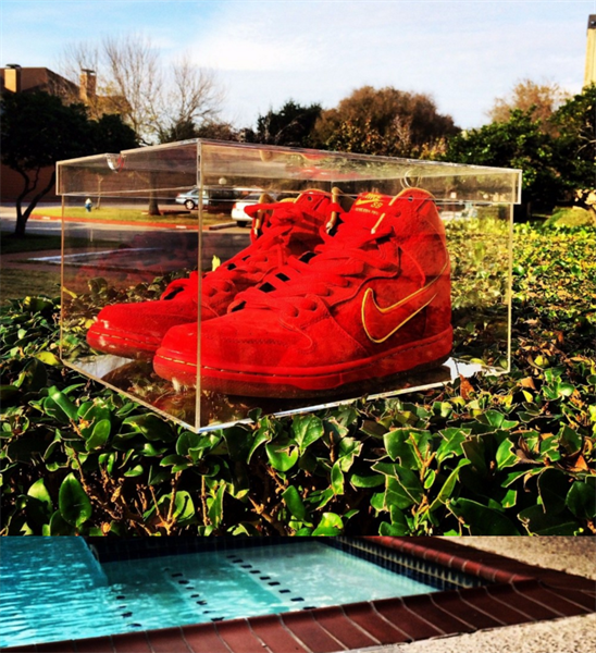 Beautiful and Elegant Clear Acrylic Shoes Box