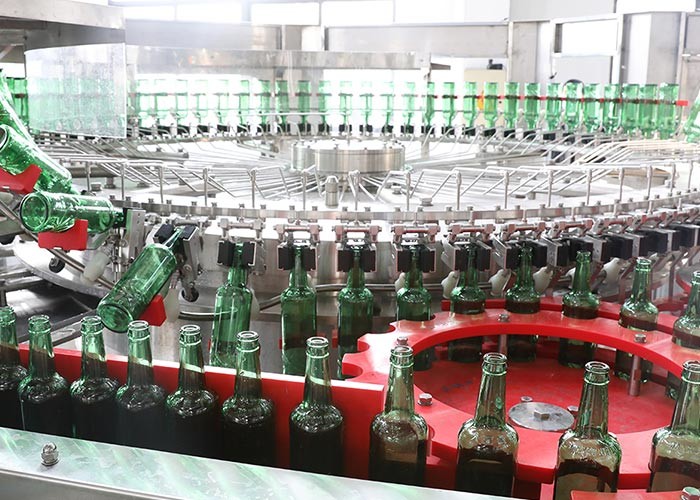 9000BPH Alcoholic 3 In 1 Carbonated Energy Drink Beer Filling Machine