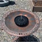 3W Solar Panel Kit Fountain Water Pump Floating In Outdoor Birdbath