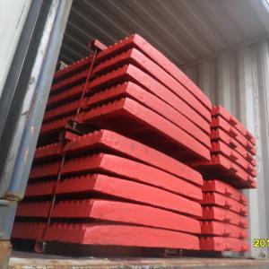 Wholesale Jaw Plates Stone Crusher Spare Parts Mn13Cr2 Material from china suppliers