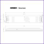 IP20 Indoor 400W Ultra Slim Power Supply33A 220VAC To 12VDC LED Transformer
