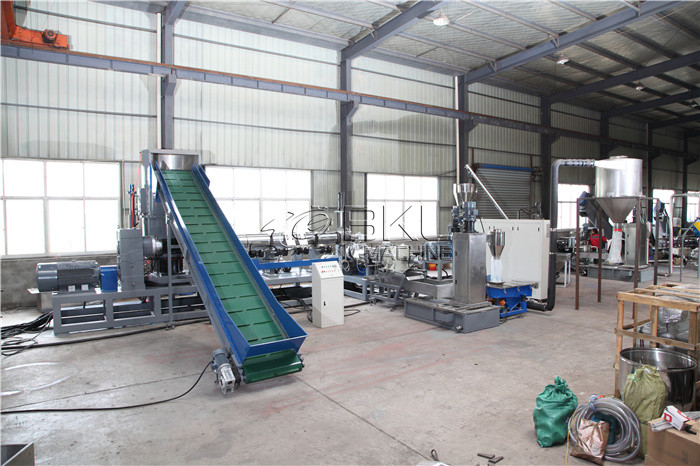 1000kg H Pet Bottle Flakes Making Machine 110KW Pet Flakes Washing Machine