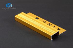Wholesale Tempered Aluminium Edge Trim Profiles , 10mm aluminium tile trim ASTM Approved from china suppliers