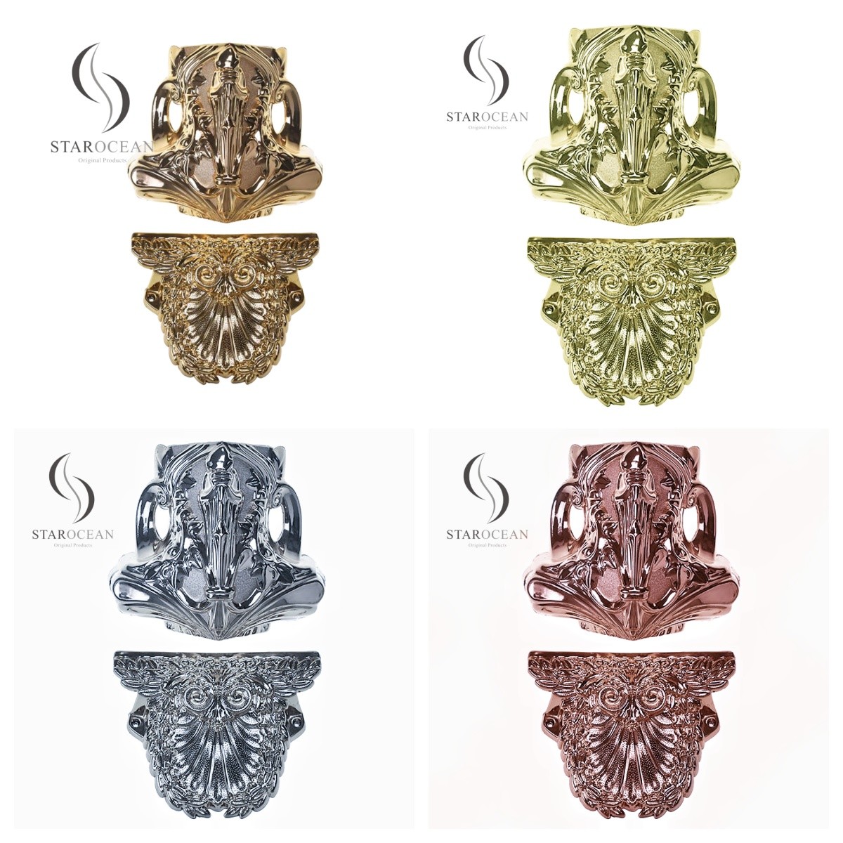 Copper Or Bronze ABS Material And Coffin Accessories And Decoration Wholesale18# B