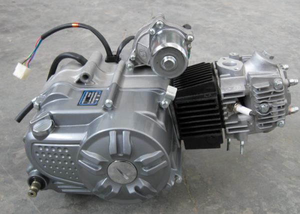 Single Cylinder Motorcycle Engine Assembly , 110CC Powerful Complete Motorbike