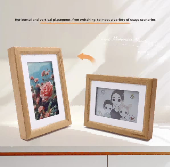 13.3 Inch Smart Picture Frame Low Power Digital Picture Frames For Indoor Advertising