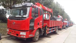 Wholesale Faw CLW5180JSQC 4*2 Euro 3 180hp Boom Truck Crane With SQ6.3SA3 13m Lifting Height from china suppliers