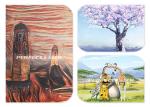 9600DPI Wall Poster Printing Machine 3D Vertical Aluminum Magnesium Alloy Body