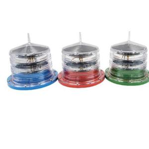 Wholesale Red Green Color Solar LED Marine Light IALA Standard For Sale 1~4NM from china suppliers