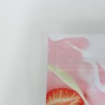 Strawberry protein powder stand up zipper bag 1.2kg sealing food grade packing