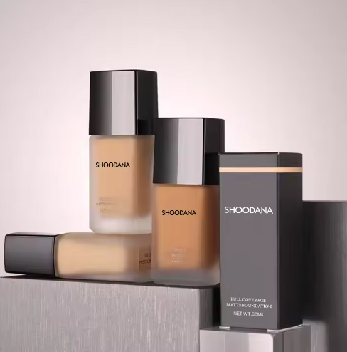 Vegan Full Coverage Liquid Foundation Private Label Waterproof Mineral Makeup Liquid Foundation