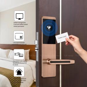 Wholesale Copper RFID Card Hotel Smart Locks Aluminium Alloy TT Lock Smartphone App from china suppliers