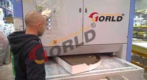 BSGR-RP13C 1300 mm Width Plywood MDF Particle Board Two Heads Wide Belt Sander