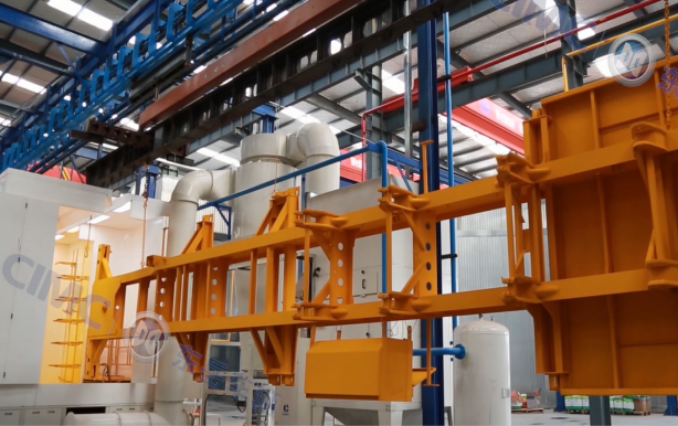 Double interconnect steel chassis deck with mechanical or air suspension and 13 to 18T axles transporter car semi trailer