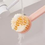 Kitchen Dishwashing Pot Wash Frying Pan Rough Prevention Cleaning Brush with