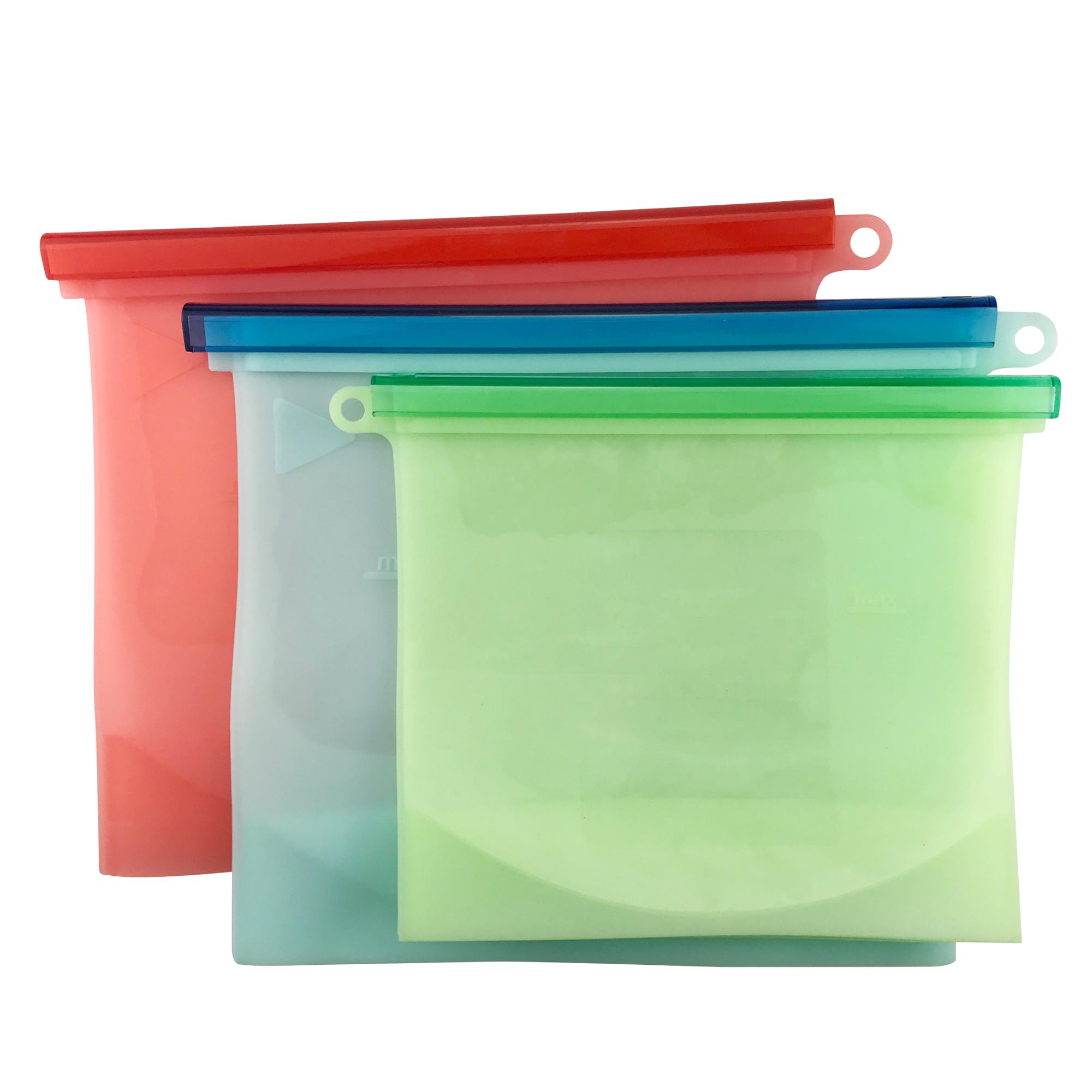 Reusable Silicone Food Storage Bag High Quality Silicone Kitchenware Silicone Fresh Container