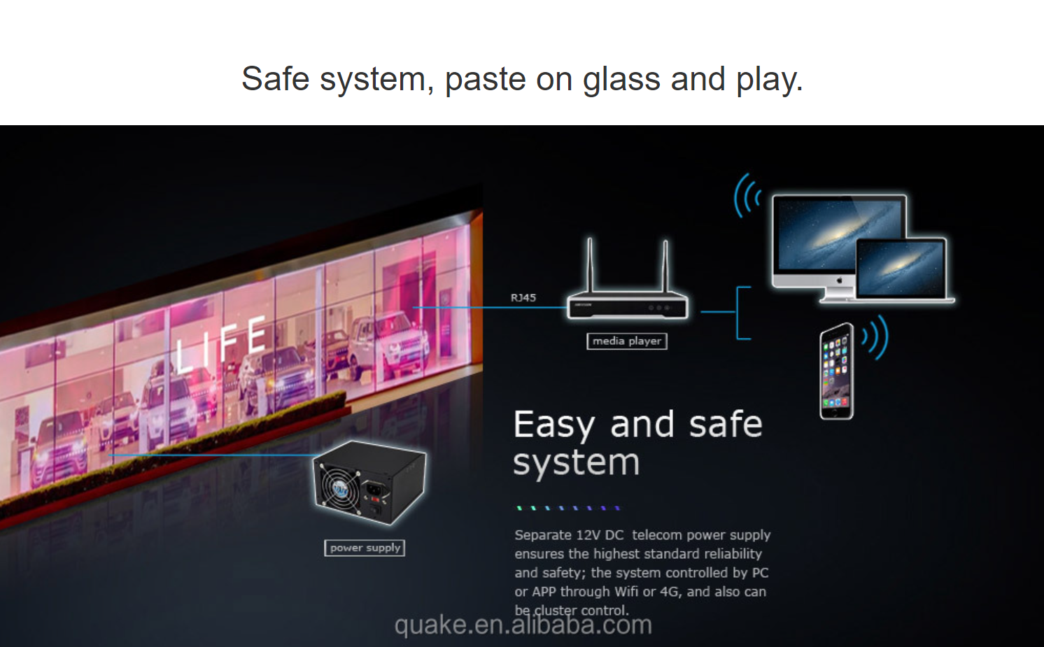 Window Glass Adhesive Outdoor Transparent Led Screen Display P8 P10 P16