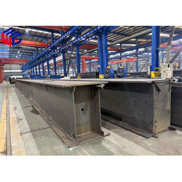 Robust Hot Rolled Steel Prefabricated Building Structure Warehouse