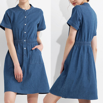 Women Casual Striped Dresses With Color Tassel