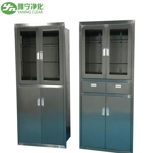 Anti Bacterial Stainless Steel Medical Cabinet Furniture For Surgical Instrument
