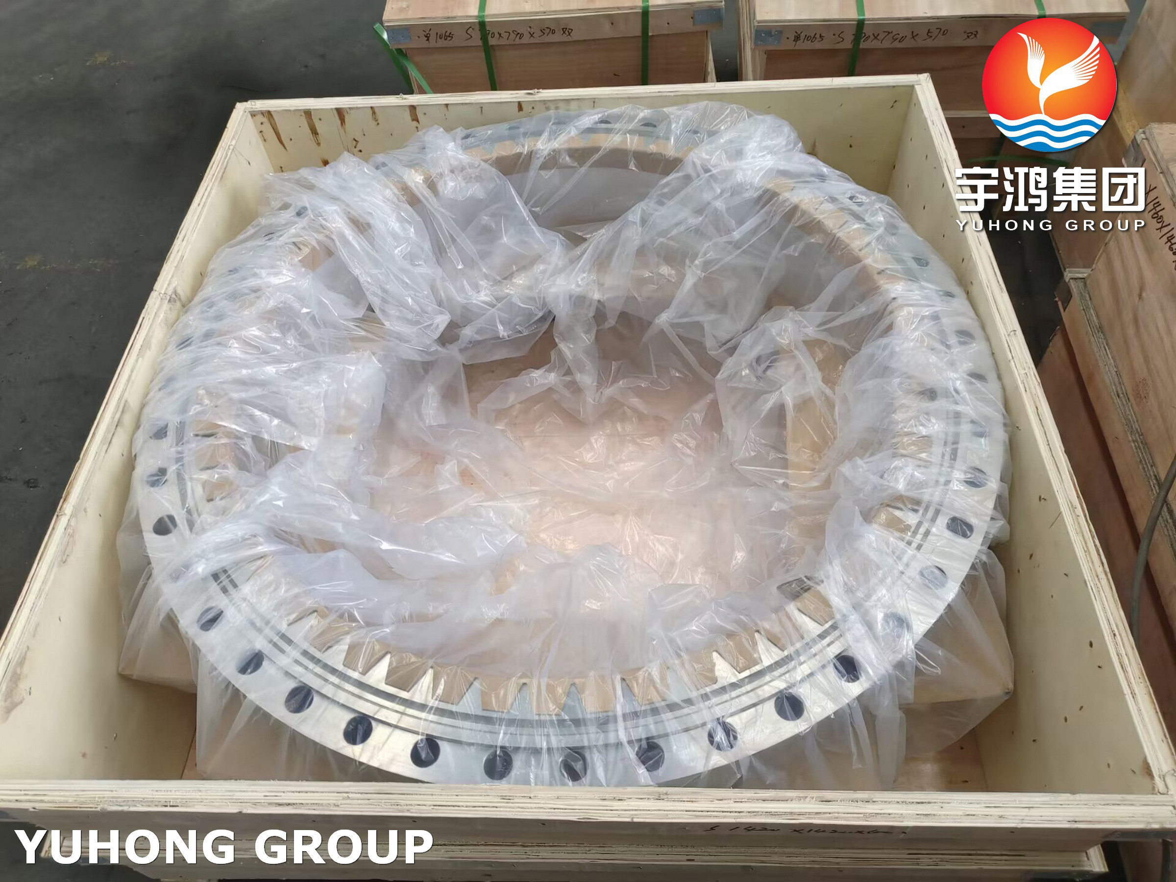 Stainless Steel Weld Neck RTJ Flange ASME B16.5 ASTM A182 F310 WNRTJ Flange