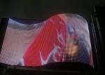 Programmable P4 Flexible LED Curtain Display Full Color High Definition Video