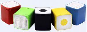 Wholesale Laptop Led Cube Bluetooth Speaker 62.5g Light Up Cube Speaker Computers PC from china suppliers