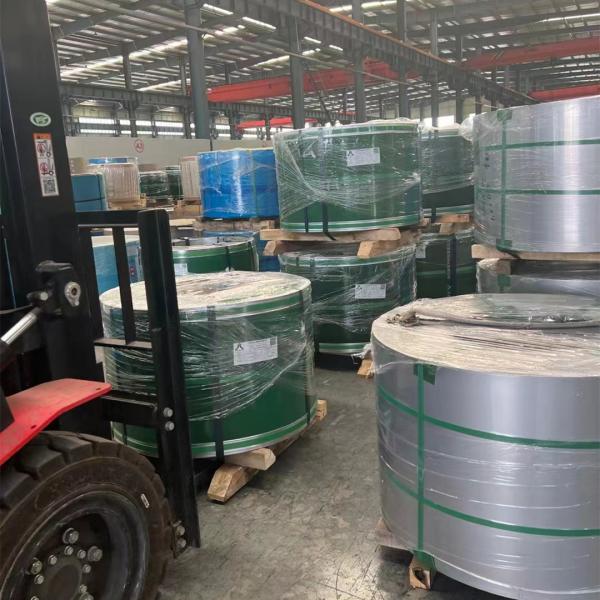 1.4310 Stainless Steel Strip Coil Tape Material : SUS 301 3/4H Size : 0.8mm (T)