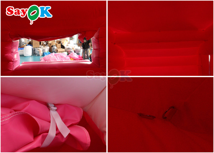 Pop Corn Shape Drink Bar Booth Inflatable Air Tent Food Truck Cotton Candy Theme Kiosk