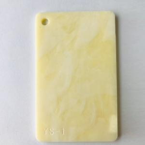 Wholesale yellow color marble plastic sheet Hot Selling Cast 3mm PMMA Sheet Colorful cloudy Acrylic Plastic Sheet from china suppliers